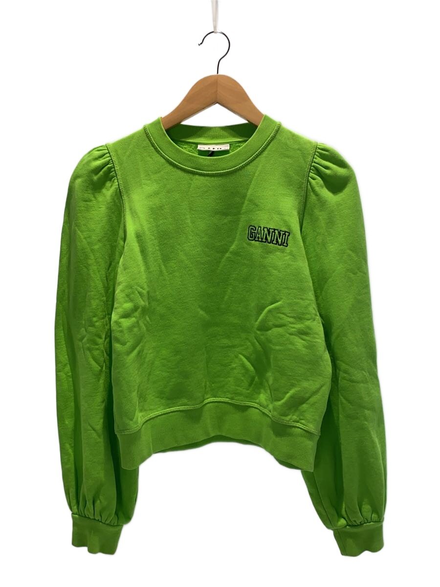 【中古】GANNI◆汗水/XS/綿織物/GRN/3529【レディースお召しもの】