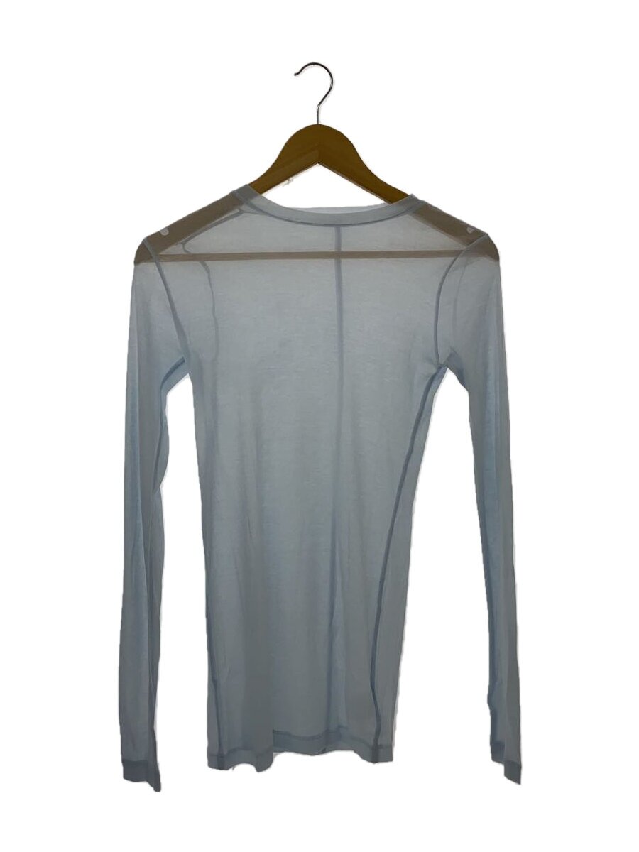 【中古】digne◆Sheer tops/編み物・スウェーター(薄っぺら)/FREE/綿織物/BLU/DIG25SS-CS-001【レディースお召しもの】