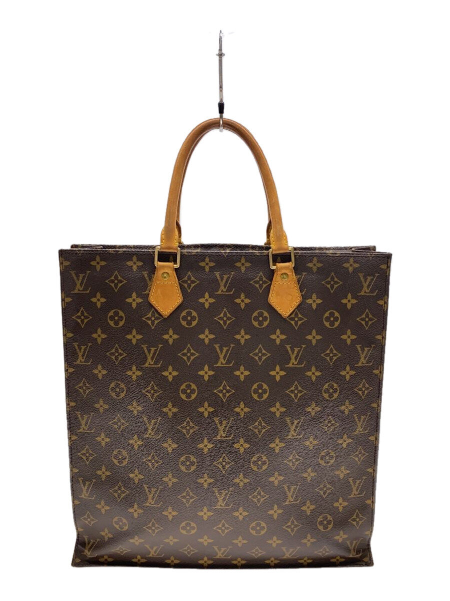 【中古】LOUIS VUITTON◆1)サック・プラ_モノグラム・キャンバス_BRW/PVC/BRW【バッグ】｜2ｎｄ STREET 店