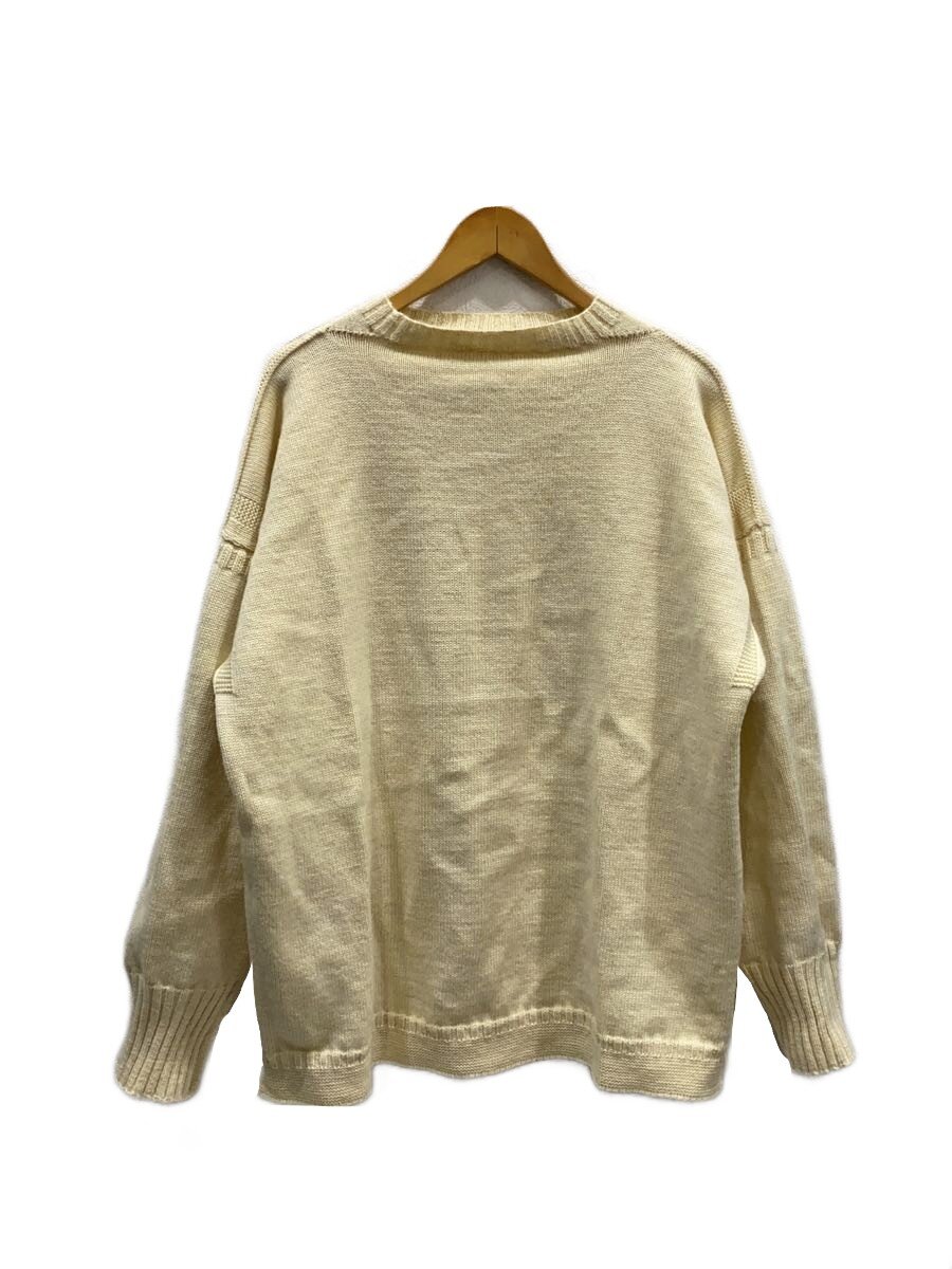 【中古】Le Tricoteur◆ガンジーセーター/ニット・セーター(厚手)/50/ウール/IVO//【メンズウェア】|2nd STREET 店