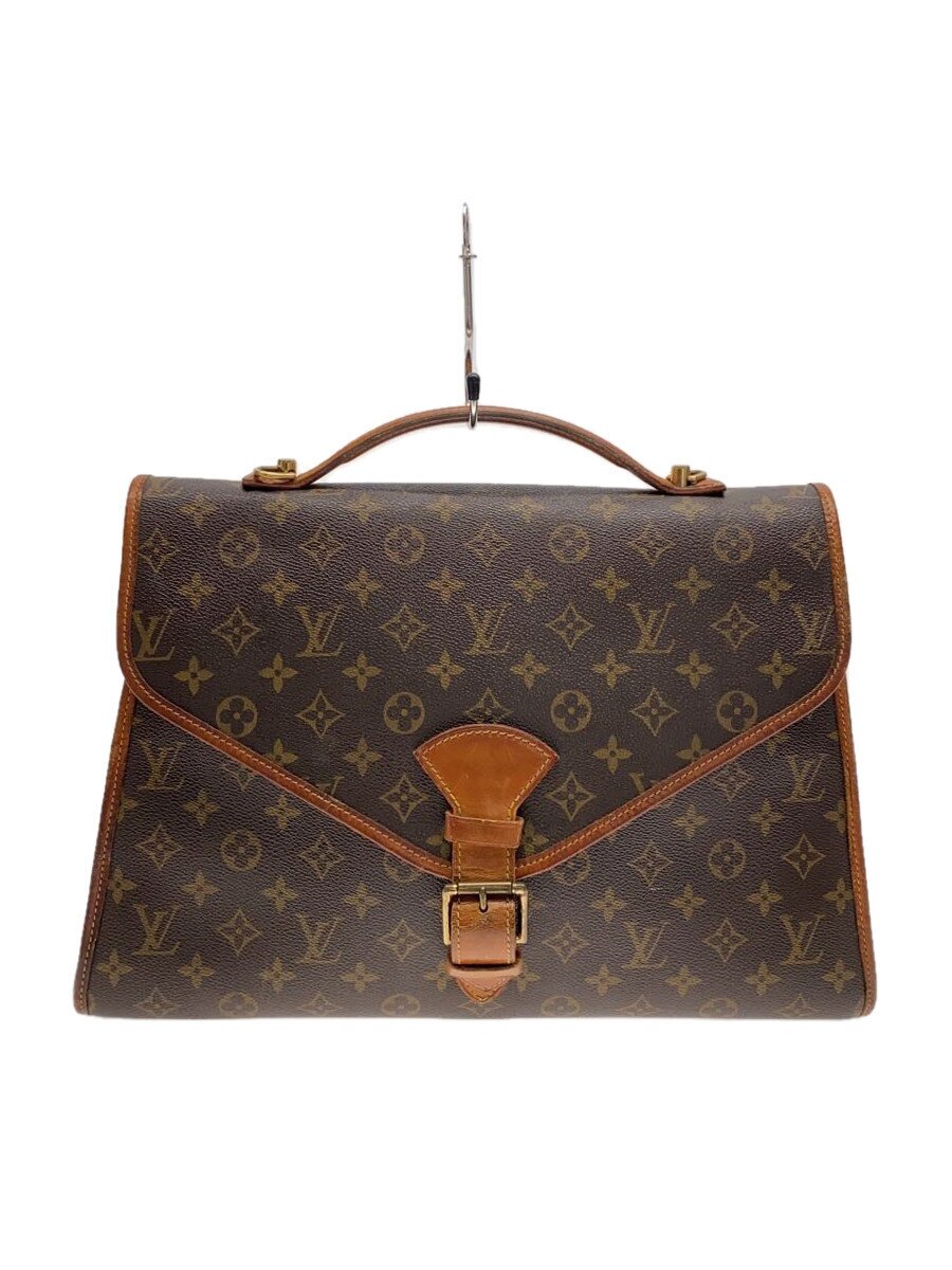 【中古】LOUIS VUITTON◆ビバリー_モノグラム・帆布_BRW/PVC/BRW【御徒面子】
