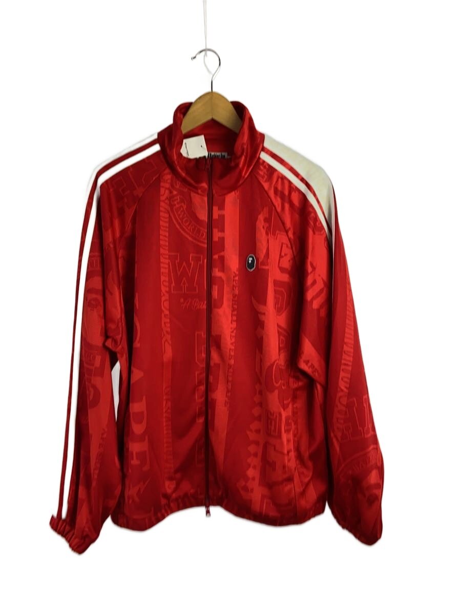 【中古】A BATHING APE◆TRACK JACKET/L/ポリエステル/RED/カモフラ/001SWK301313M//【メンズウェア】|2nd STREET 店