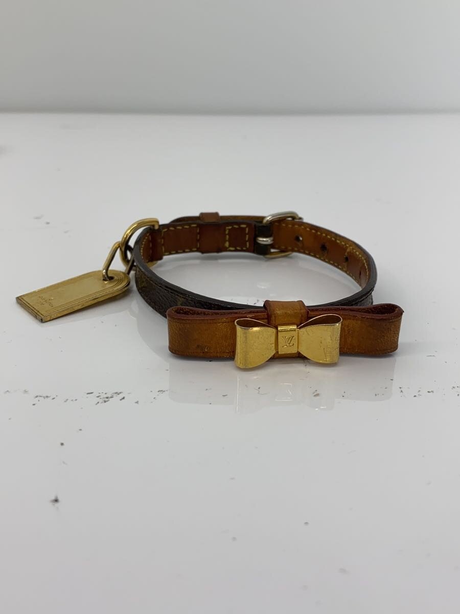 【中古】LOUIS VUITTON◆コリエ・バクスターXS_モノグラム/--/BRW/レディース【服飾雑貨他】