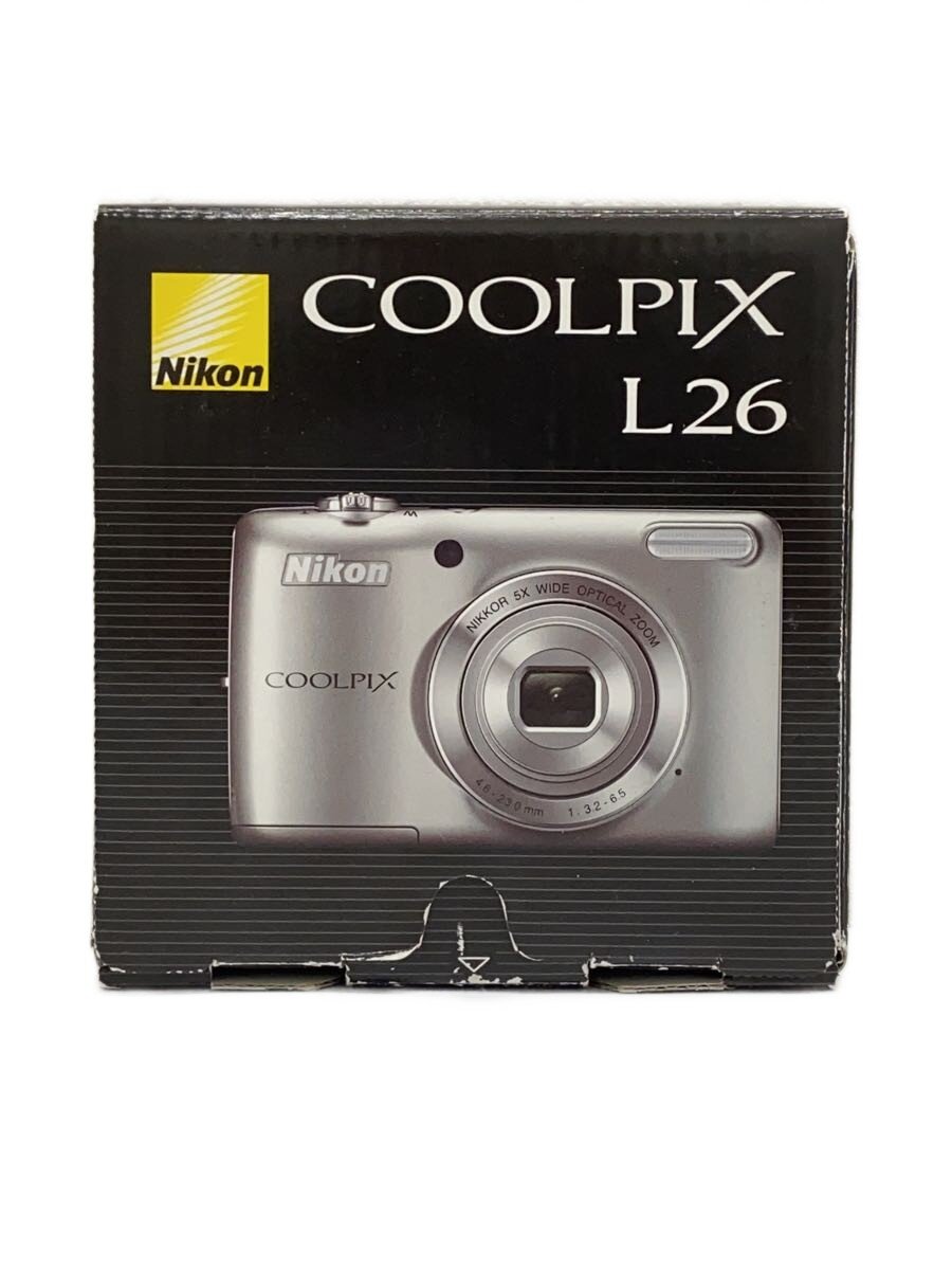 【中古】Nikon◆デジタルカメラ COOLPIX L26 [シルバー]//【カメラ】｜2ｎｄ STREET 店