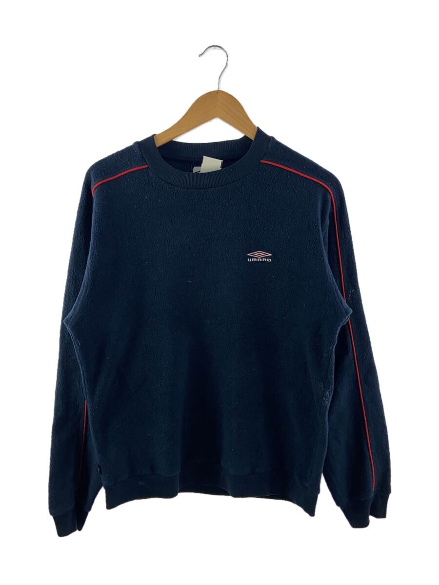 【中古】UMBRO◆トップス/M/ポリエステル/NVY/無地【メンズウェア】