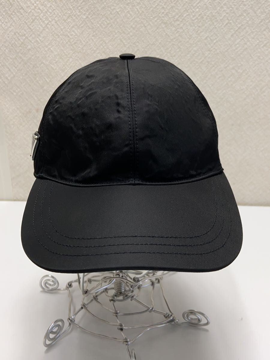 【中古】PRADA◆キャップ/S/ナイロン/BLK/無地/レディース/2HC274 2DMI//【服飾雑貨他】|2nd STREET 店