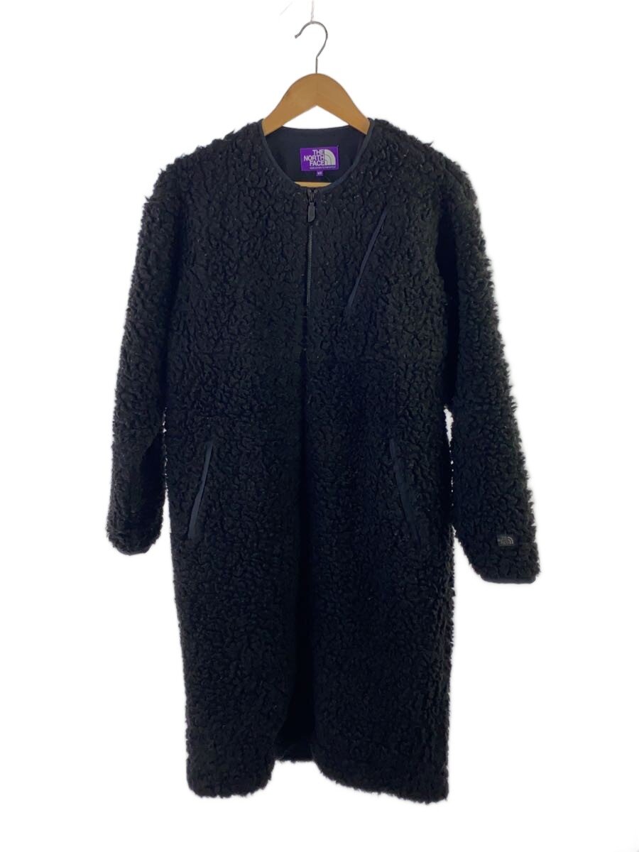【中古】THE NORTH FACE PURPLE LABEL◆ウールボアフリースフィールドロングコート/S/ポリエステル/BLK【レディースウェア】｜2ｎｄ STREET 店