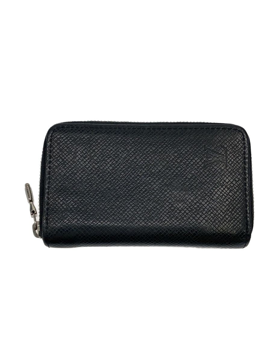 【中古】LOUIS VUITTON◆ジッピー・コインパース_タイ王国ガ/牛皮/黒いこと/メンズ【服飾雑貨他】 バッグ・小物・ブランド雑貨-その他