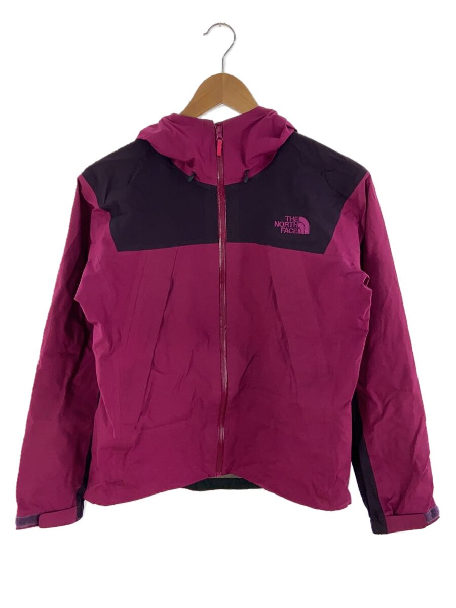 【中古】THE NORTH FACE◆CLIMB LIGHT JACKET_クライムライトジャケット/M/ナイロン/PUP/無地【レディース御召しもの】