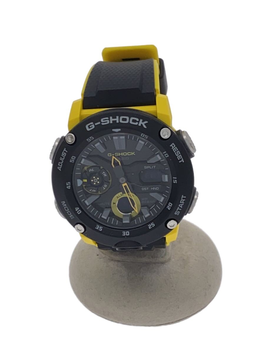 【中古】CASIO◆石英ウオッチ・G-SHOCK/デジアナ/BLK//【服飾雑貨他】