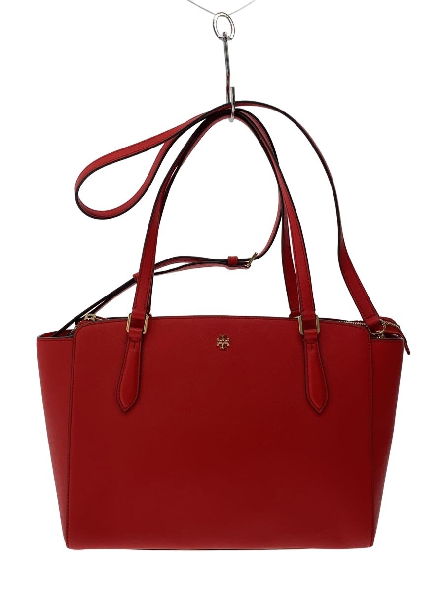 【中古】TORY BURCH◆ハンドバック/--/RED【御徒面子】