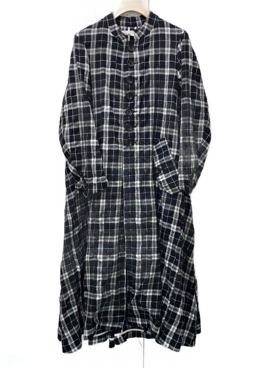 【中古】Tao COMME des GARCONS◆長袖ワンピース/S/ウール/BLK/チェック/TL-C005【レディースウェア】｜2ｎｄ STREET 店