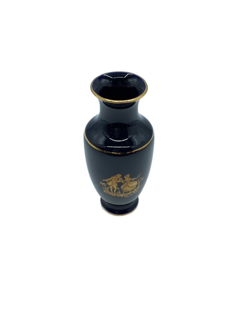 【中古】limoges castel◆壷・花瓶/BLK【インテリア小物・日用雑貨】