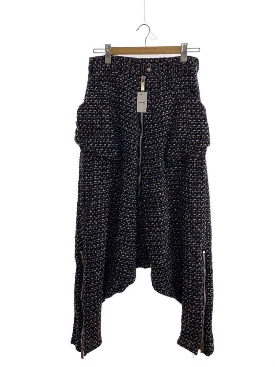 【中古】sulvam◆Fancy tweed military sarrouel pantボトム/S/コットン/BLK/ss-p13-300//【メンズウェア】｜2ｎｄ STREET 店