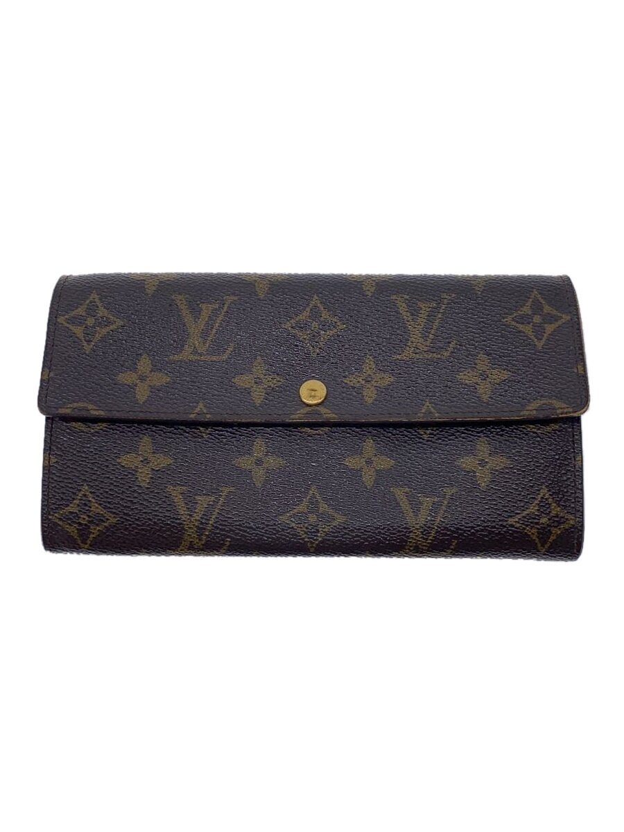 【中古】LOUIS VUITTON◆長財布/--/BRW/総柄/レディース【服飾雑貨他】|2nd STREET 店