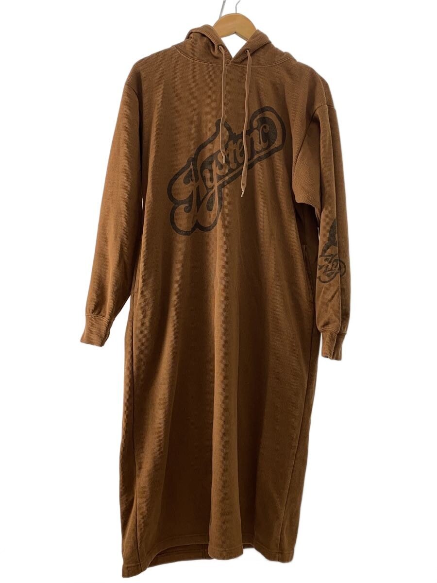 【中古】HYSTERIC GLAMOUR◆長袖ワンピース/FREE/ポリエステル/BRW/01203CO03【レディースウェア】|2nd STREET 店