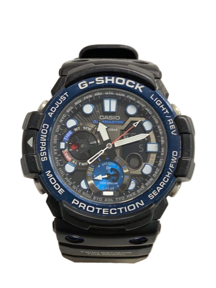【中古】CASIO◆石英ウオッチ/デジタル/BLK/GN-1000B//【服飾雑貨他】