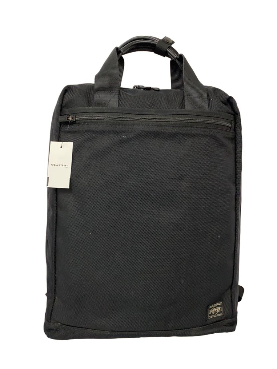 【中古】PORTER◆STAGE 2WAY RUCKSACK/リュック/BLK/620-07575【バッグ】｜2ｎｄ STREET 店