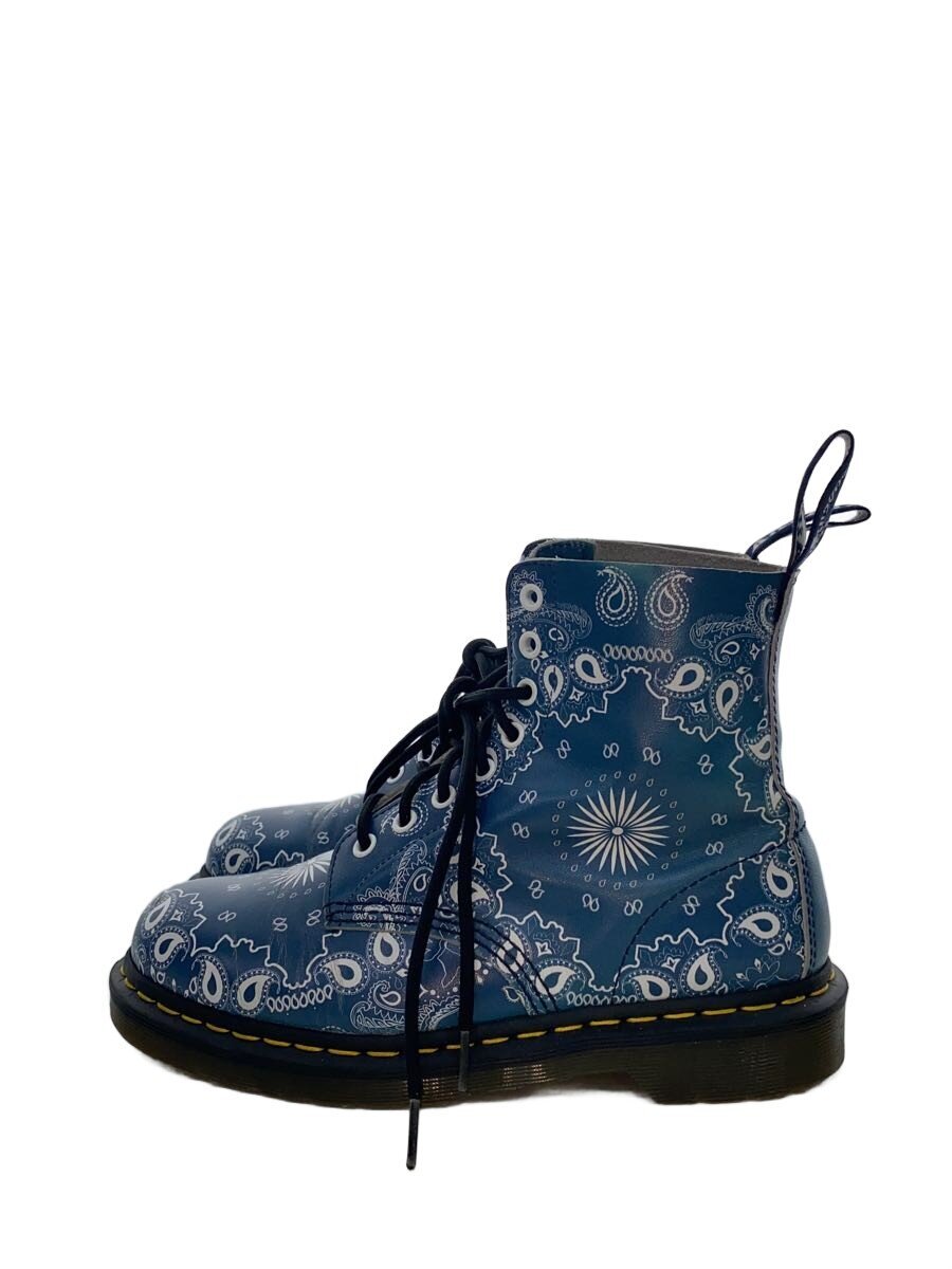 【中古】Dr.Martens◆ブーツ/UK6/BLU【シューズ】