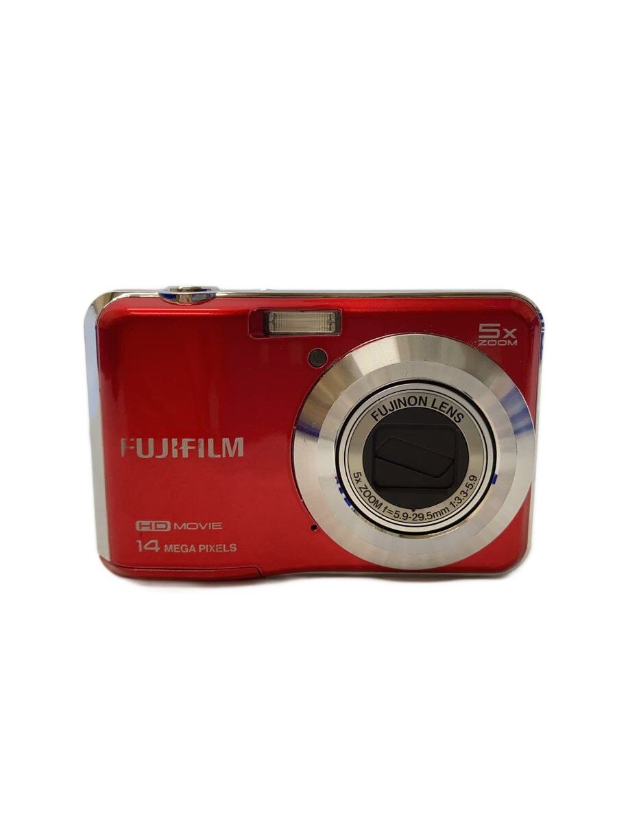 【中古】FUJIFILM◆デジタル写真機 FinePix AX600 [赤いこと]/コンパクトデジタルカメラ/蓄電池動く//【写真機】