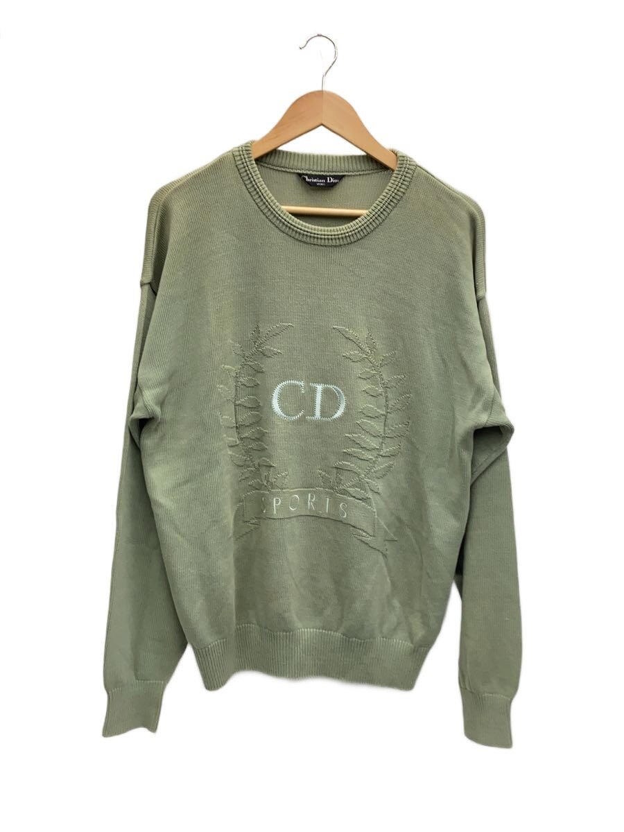 【中古】Christian Dior◆ニット・セーター(厚手)/FREE/コットン/GRN/無地//【メンズウェア】｜2ｎｄ STREET 店