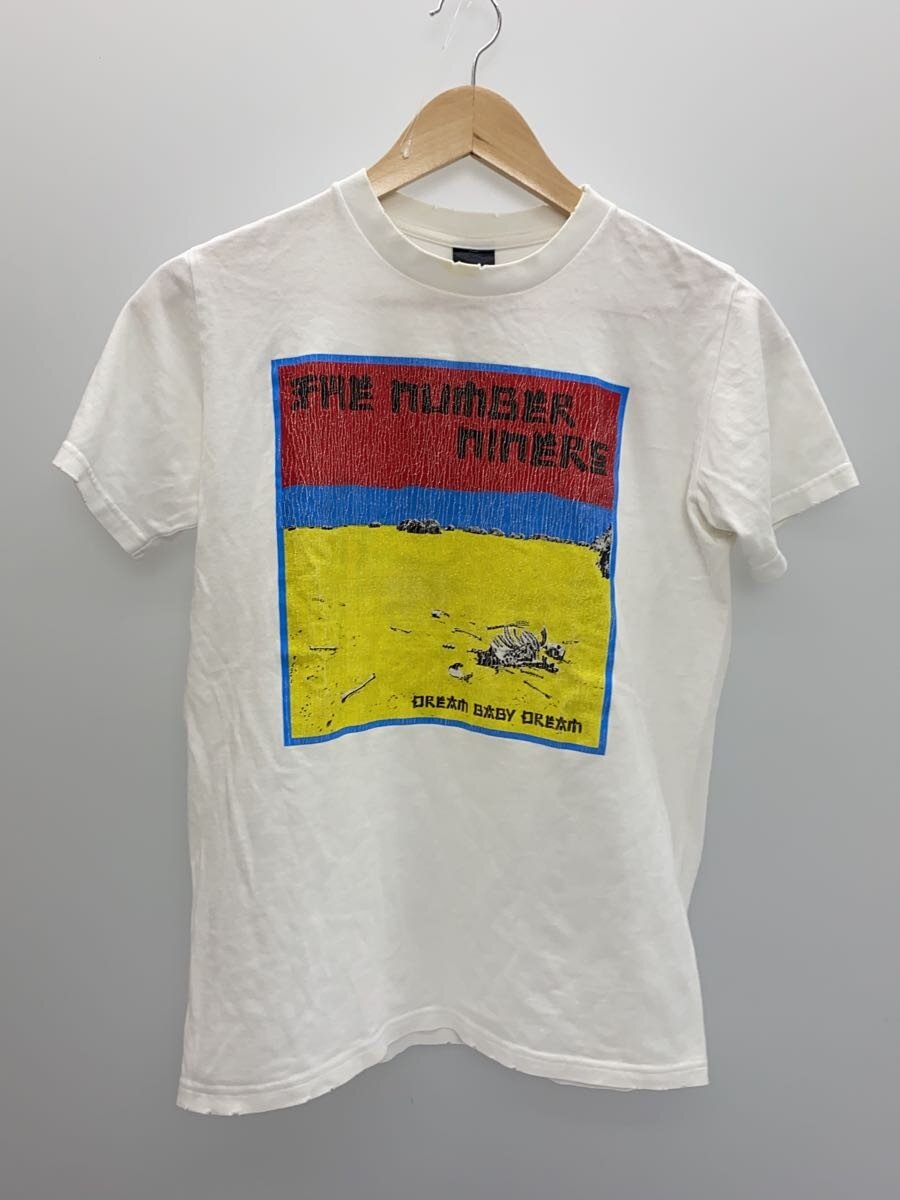 【中古】NUMBER (N)INE◆半袖カットソー/1/綿織物/WHT/無地【レディース御召しもの】