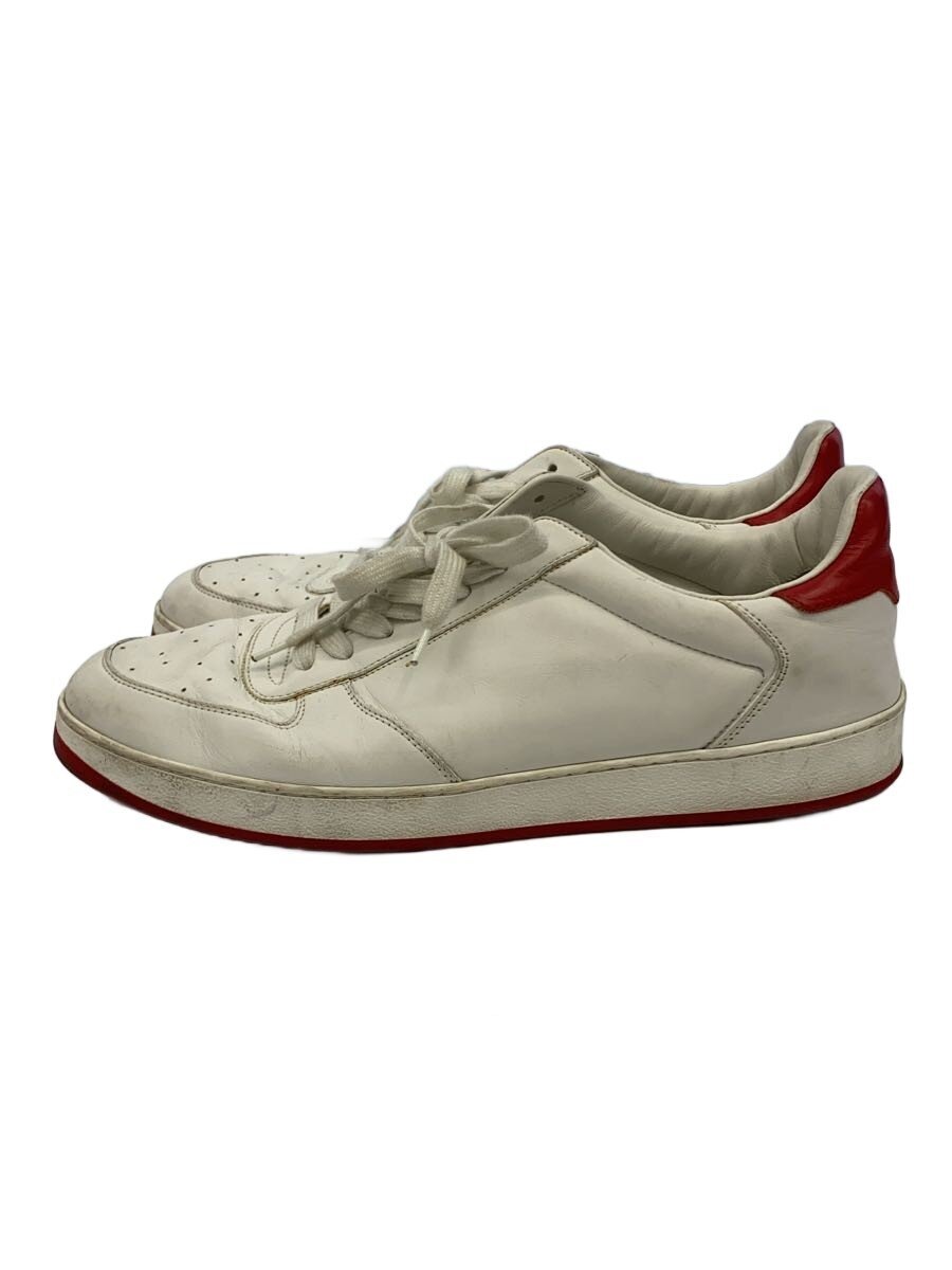 【中古】LOUIS VUITTON◆ローカットスニーカー/UK9/WHT/レザー/MS0196【シューズ】｜2ｎｄ STREET 店