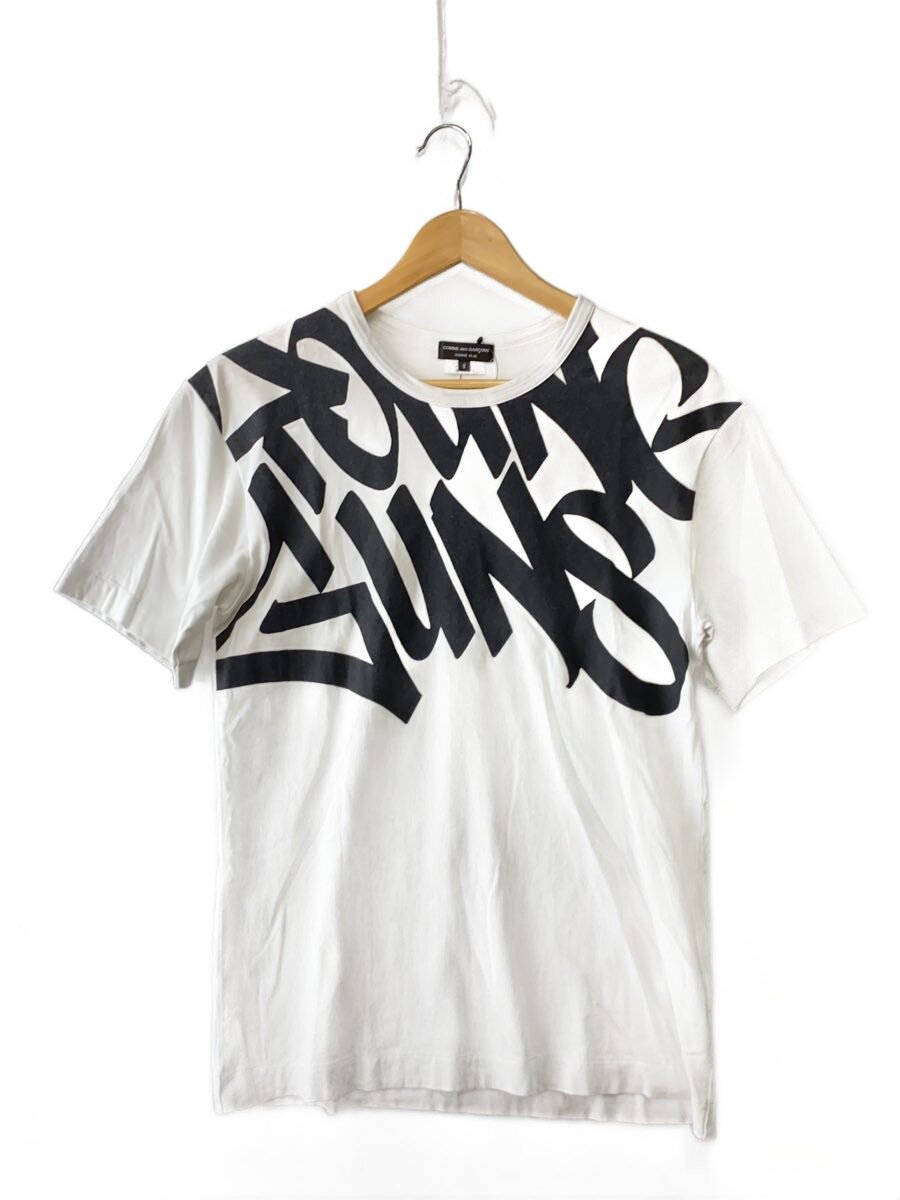 【中古】COMME des GARCONS HOMME PLUS◆19ss/AD2018/プルオーバー/S/綿織物/WHT/パソコン-T038//【メンズウェア】
