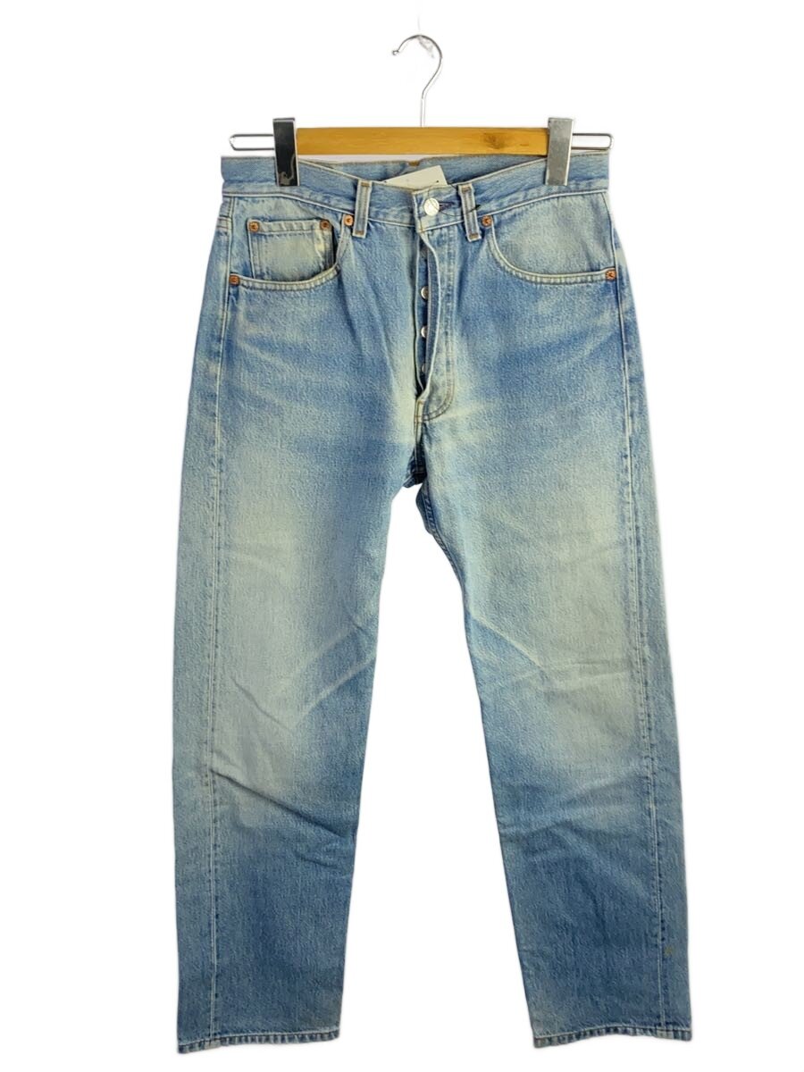【中古】Levi’s◆90s/バレンシア工業プラント/裏目じるし555/501/下つ方/32/綿織物/IDG【メンズウェア】