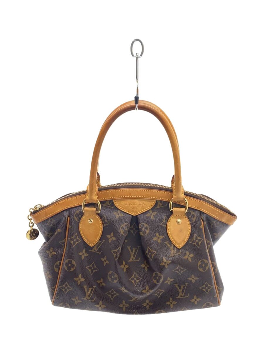 【中古】LOUIS VUITTON◆ティヴォリPM_モノグラム・帆布_BRW【御徒面子】