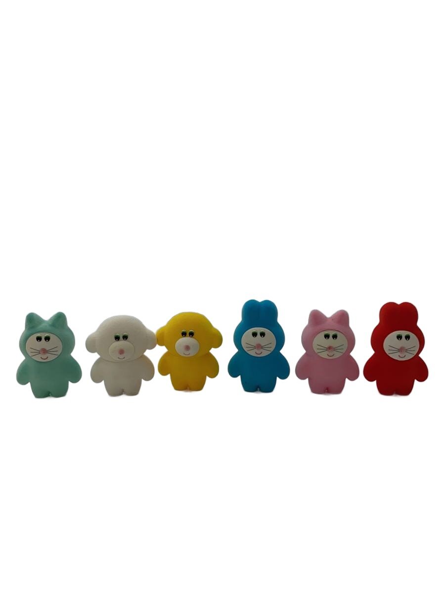 【中古】むにゅのふわふわフロッキーコレクション/6体セット【ホビー】