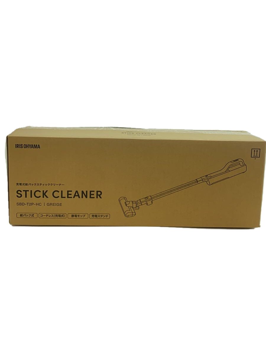 【中古】IRIS OHYAMA◆掃除機/SBD-TSP-HC/グレージュ/充電式紙パックスティッククリーナー/コードレス【家電・ビジュアル・オーディオ】