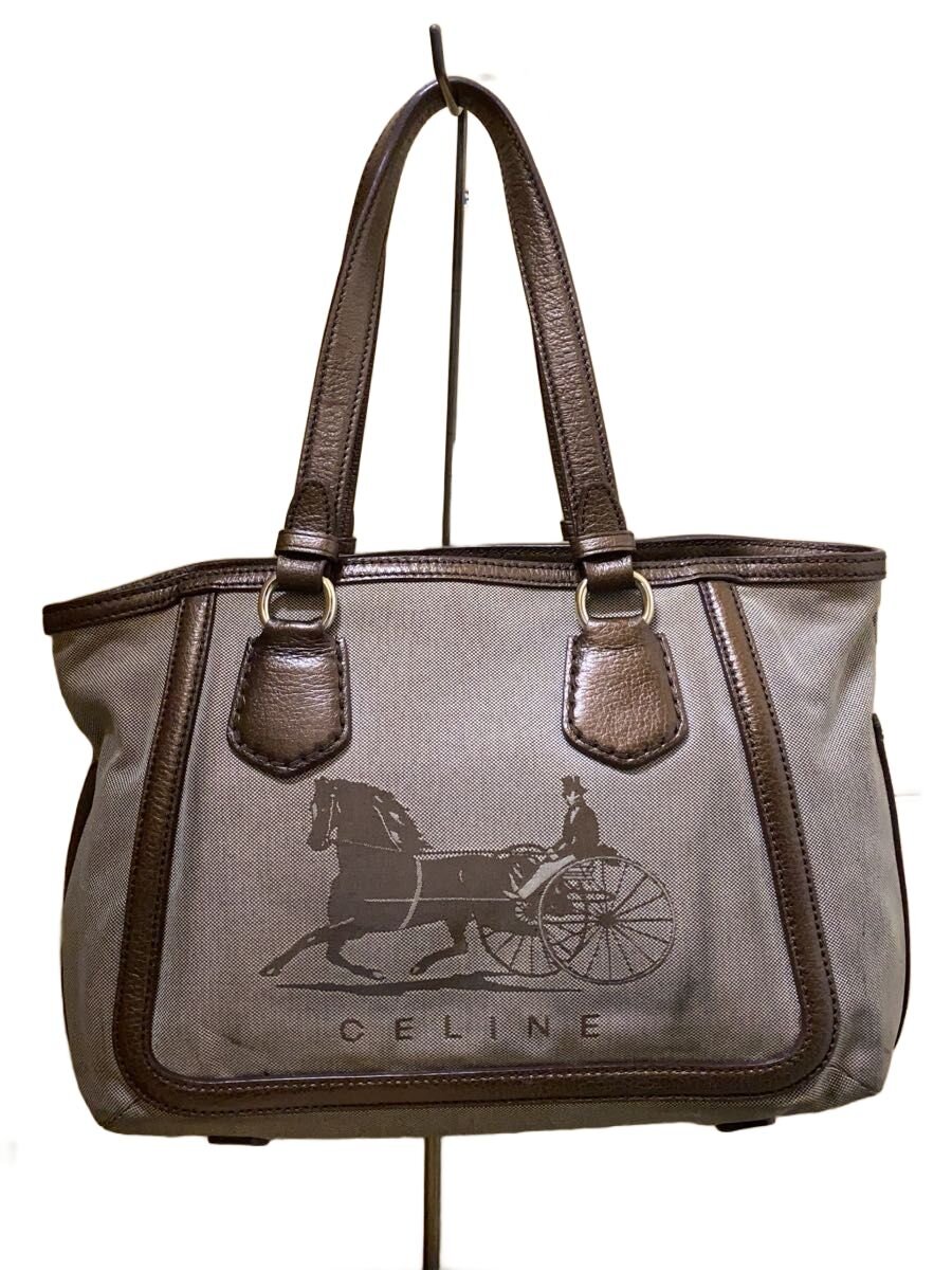 【中古】CELINE◆トートバッグ/PVC/BRW【バッグ】｜2ｎｄ STREET 店