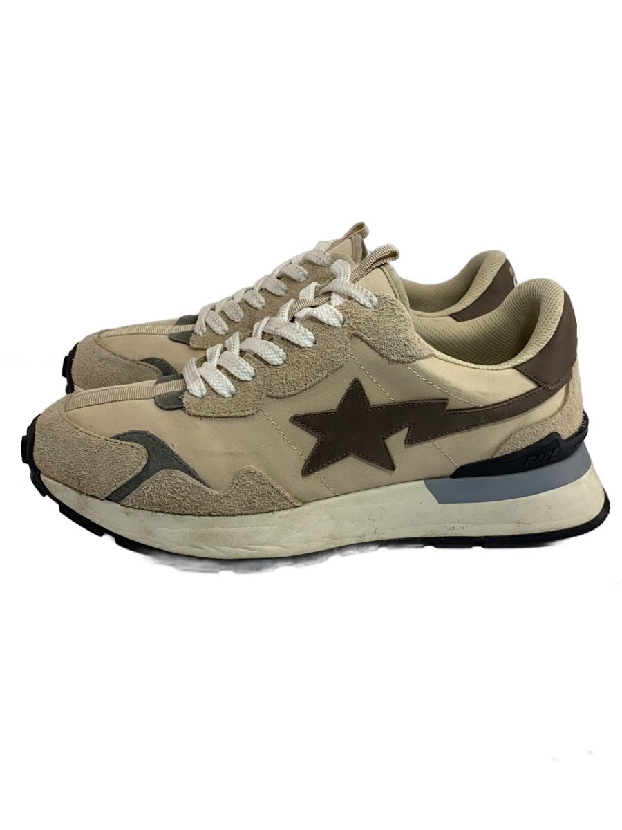 【中古】BAPE STA!◆ローカットスニーカー/27.5cm/BEG/ロードスタエクスプレス【シューズ】|2nd STREET 店