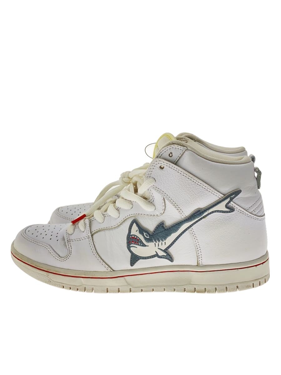 【中古】NIKE◆OSKIXSBDUNKHIGHPROISO_オスキ XSBダンク 御機嫌労働者階級 ISO/28糎/白いこと【シューズ】