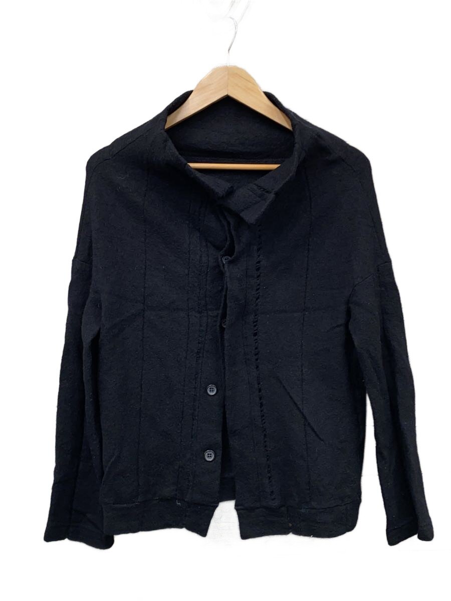 【中古】Y’s◆ジレー(薄っぺら)/2/羊毛/BLK/YX-T32-173/? NULL ?【レディースお召しもの】