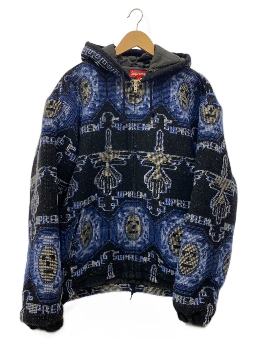 【中古】Supreme◆ジャケット/L/ウール/BLK/総柄【メンズウェア】｜2ｎｄ STREET 店