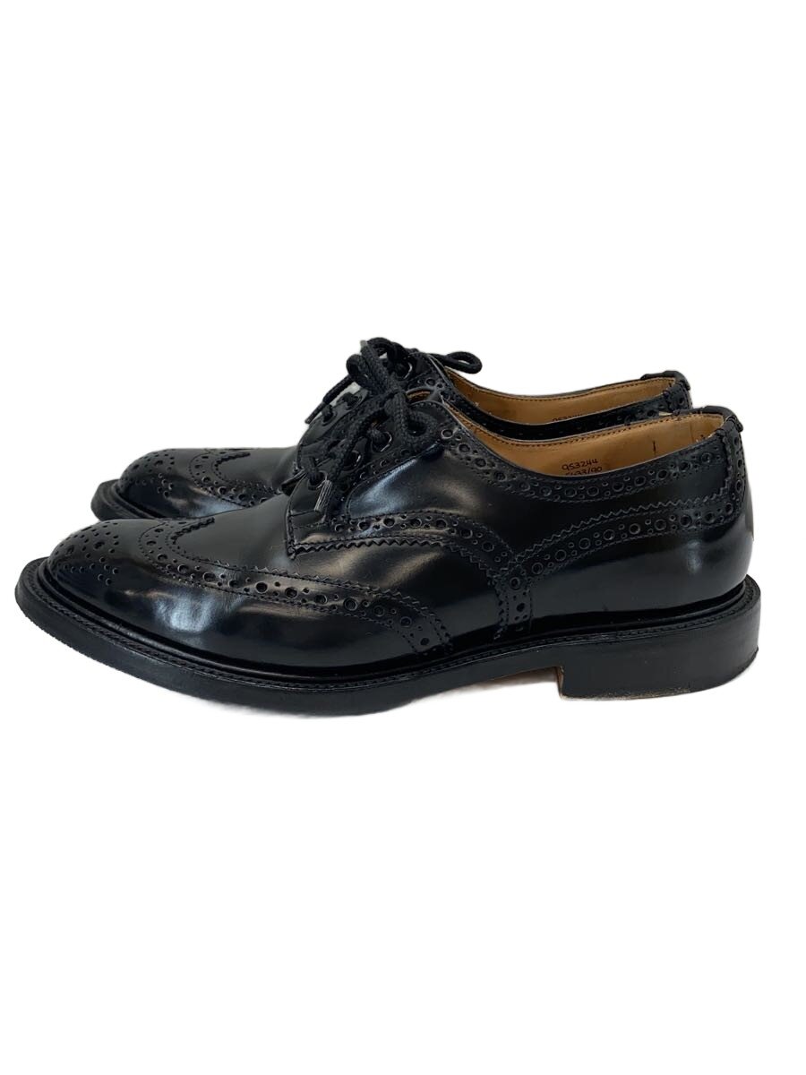 【中古】Tricker&rsquo;s◆BOURTON/ウイングチップ/メダリオン/ドレスシューズ/UK8.5/BLK/レザー/5633【シューズ】｜2ｎｄ STREET 店
