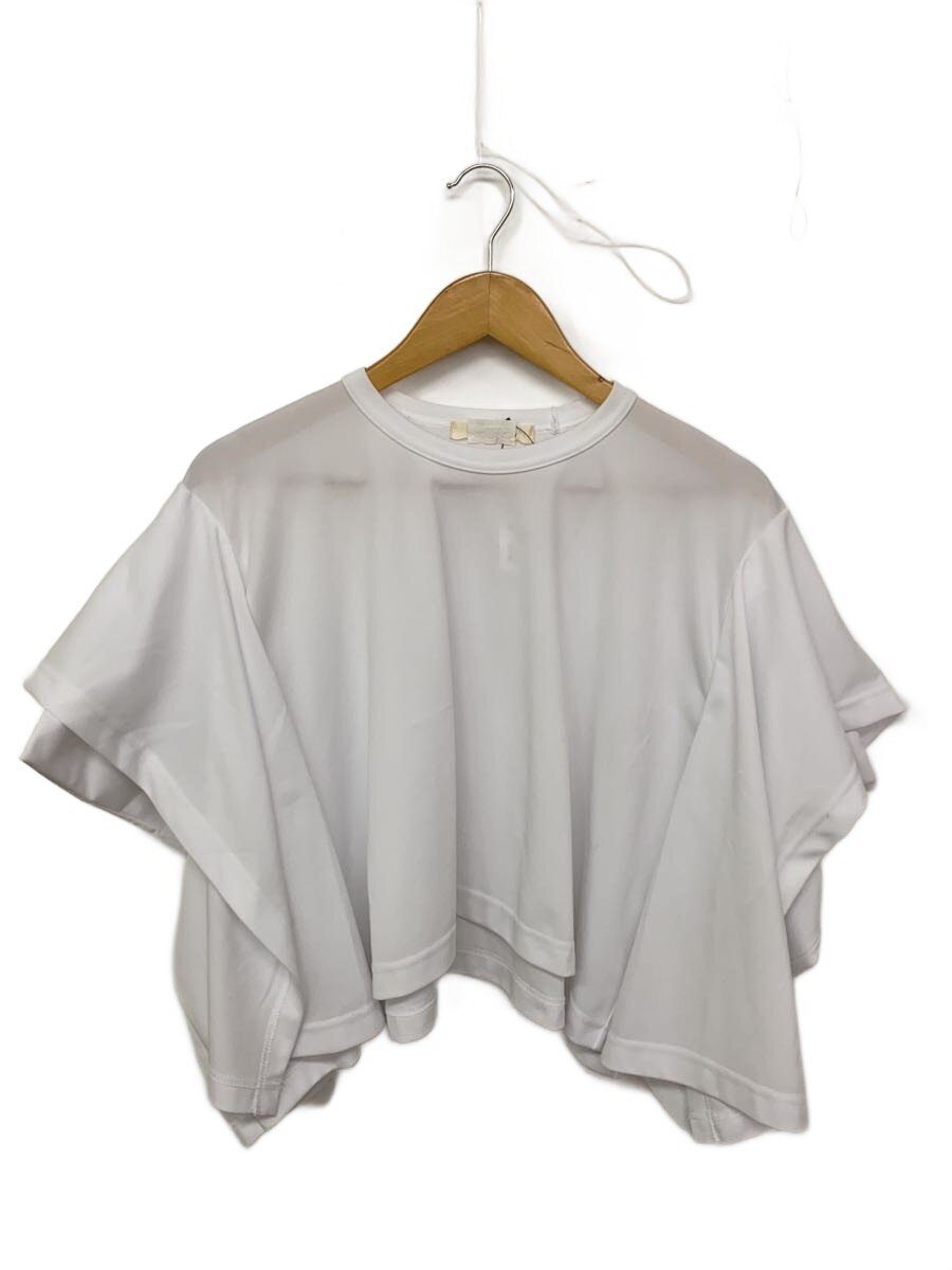 【中古】COMME des GARCONS◆ティーシャツ/S/ポリエステル/WHT/無地/GL-T016/24SS//【レディース御召しもの】