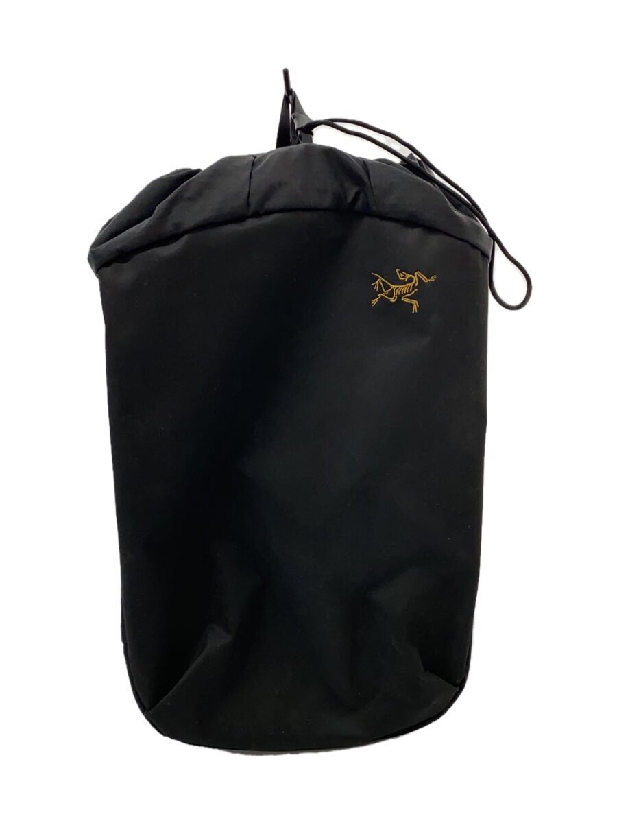 【中古】ARC’TERYX◆Bucket Bag ARRO 20/うしろ側容器に並べる/背嚢/BLK/無地【御徒面子】