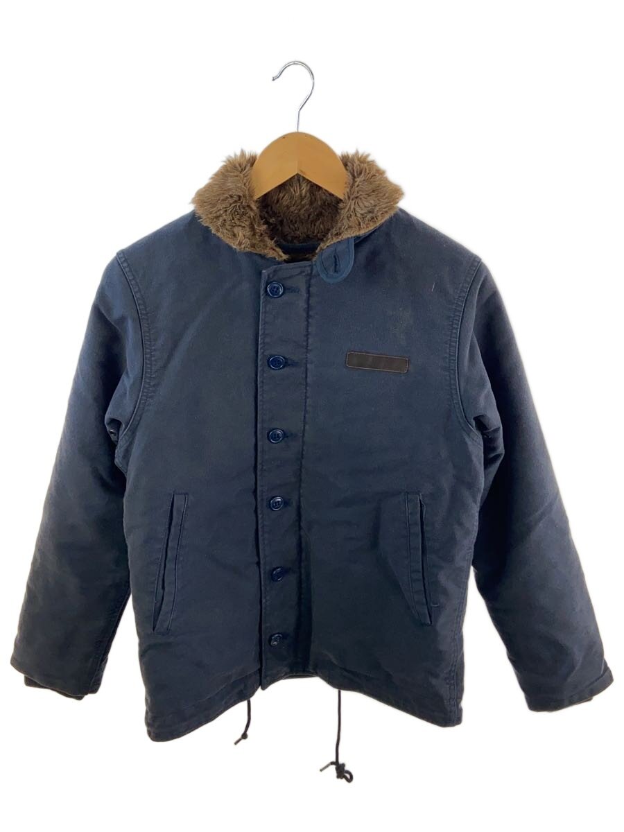 【中古】KNACKERED◆ミリタリージャケット/38/コットン/NVY/N-1デッキジャケット【メンズウェア】｜2ｎｄ STREET 店 9,315円