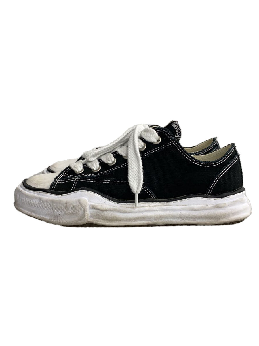 【中古】MIHARA YASUHIRO◆ローカットスニーカー/42/BLK/帆布/A01FW702/? NULL ?【シューズ】