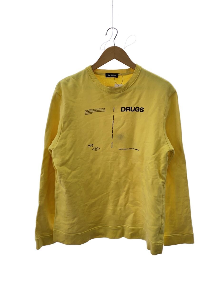 【中古】RAF SIMONS◆18aw/DRUG/汗水/--/綿織物/YLW/19004-00015【メンズウェア】