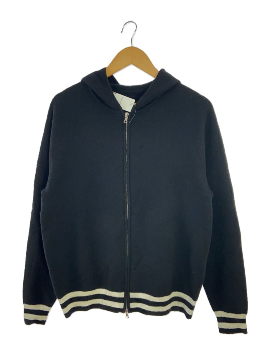 【中古】SOPHNET.◆WOOL FLEECE ZIP UP HOODIE/ジップパーカー/M/羊毛/黒いこと/SOPH-242073//【メンズウェア】