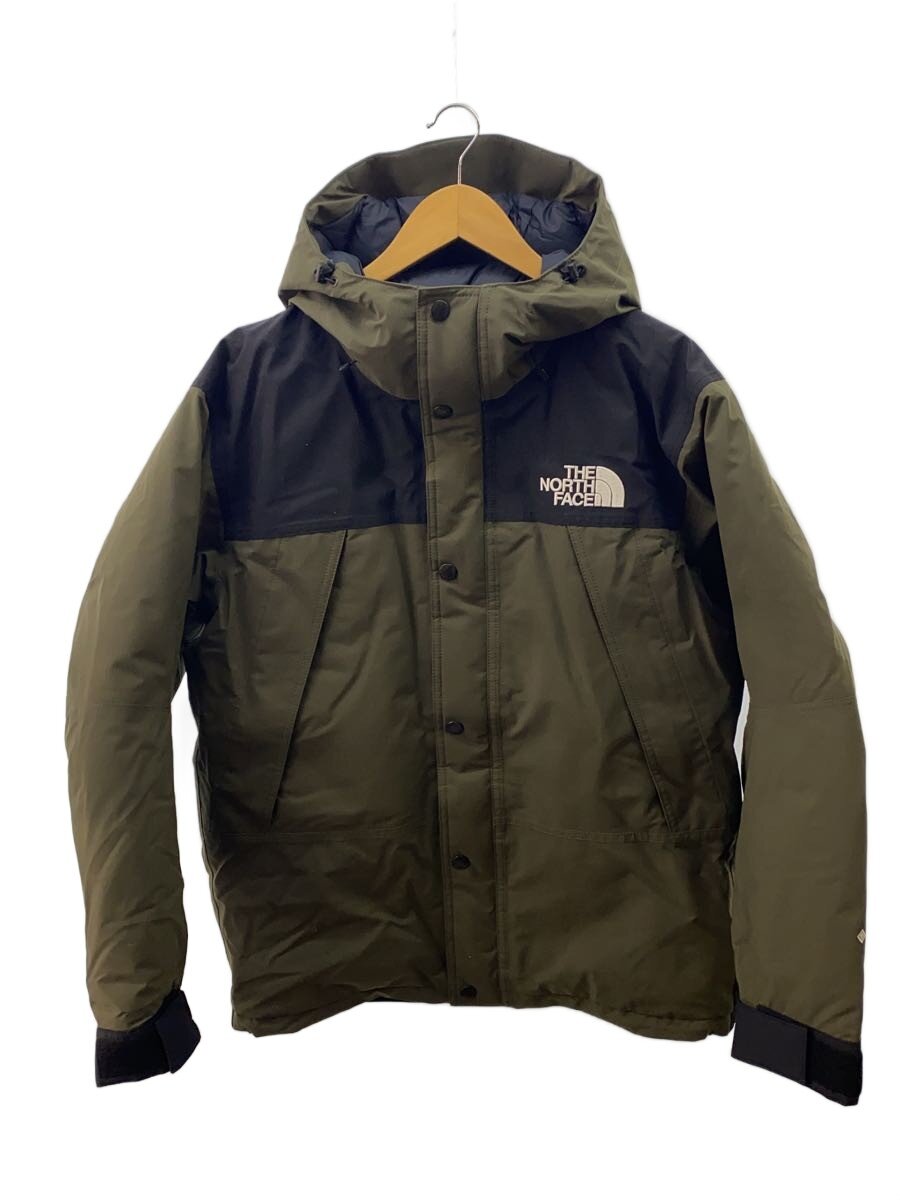 【中古】THE NORTH FACE◆MOUNTAIN DOWN JACKET_マウンテンダウンジャケット/L/ナイロン/KHK【メンズウェア】|2nd STREET 店