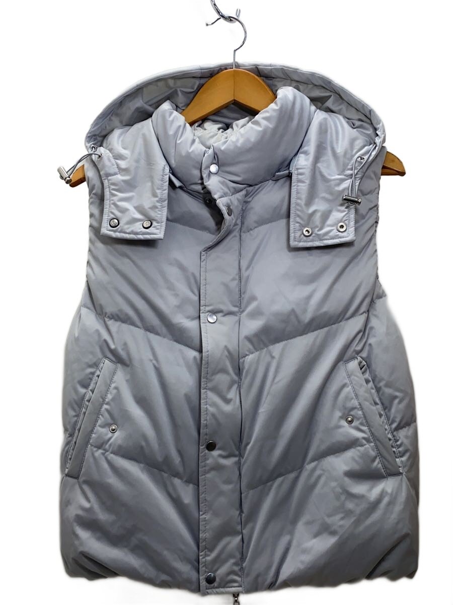 【中古】muta MARINE◆muta MARINE/ダウンベスト/フード付き/M/ポリエステル/GRY/TKMO-160790【メンズウェア】|2nd STREET 店