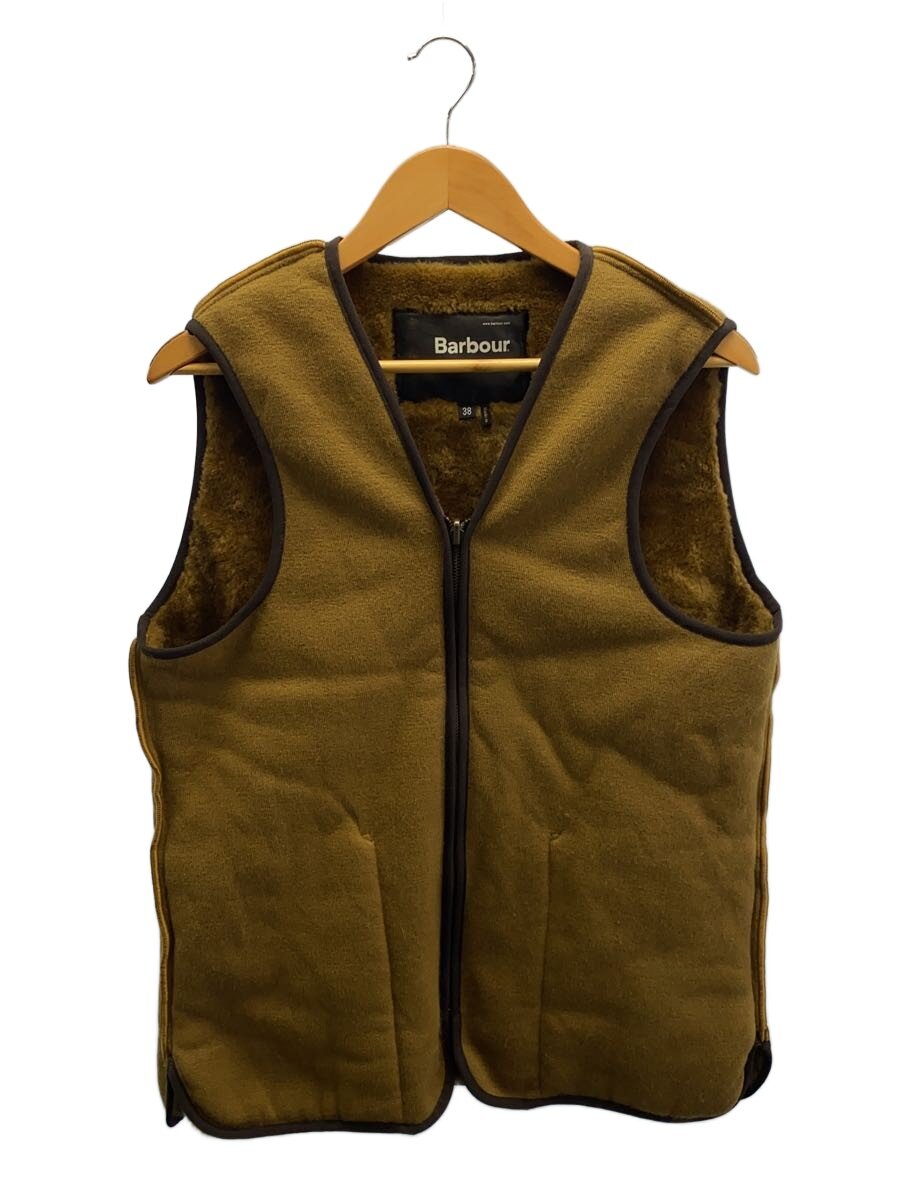 【中古】Barbour◆毛革限りない/38/アクリル繊維/BEG/2102112【メンズウェア】