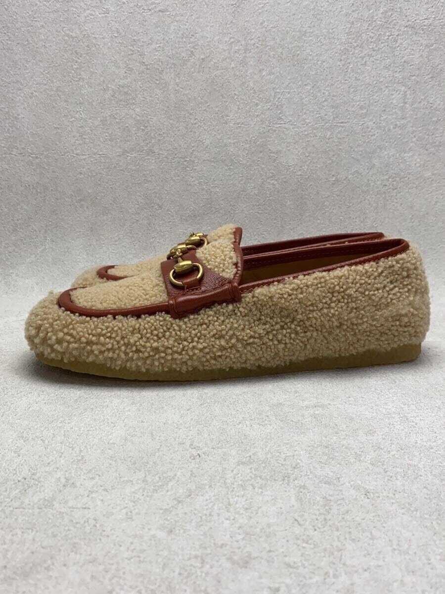 【中古】GUCCI◆ローファー/UK7/ベージュ/716017【シューズ】｜2ｎｄ STREET 店