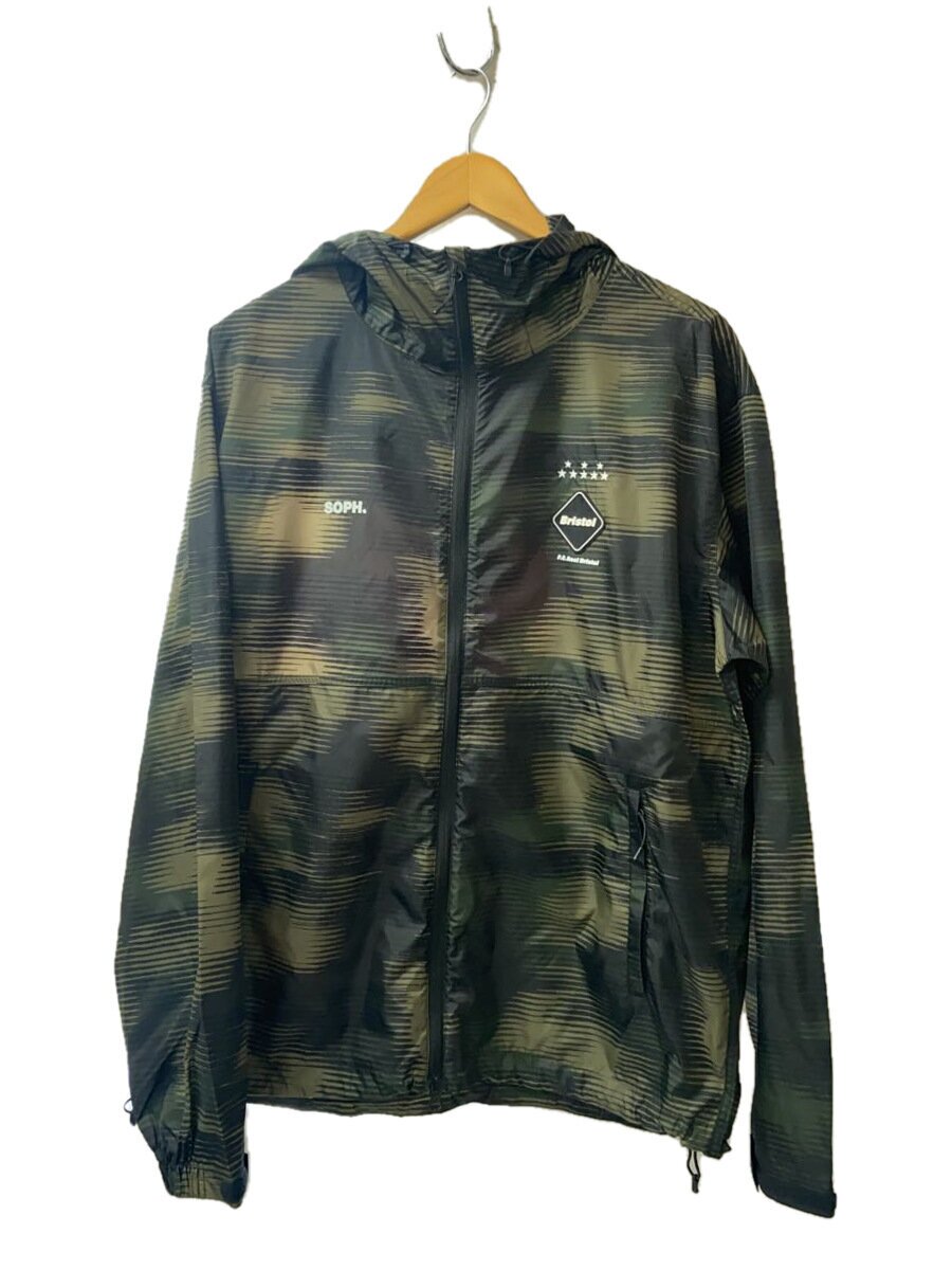 【中古】F.C.R.B.(F.C.Real Bristol)◆25SS/SPEED CAMO HOODED BLOUSON/ナイロン上衣/FCRB-250027【メンズウェア】