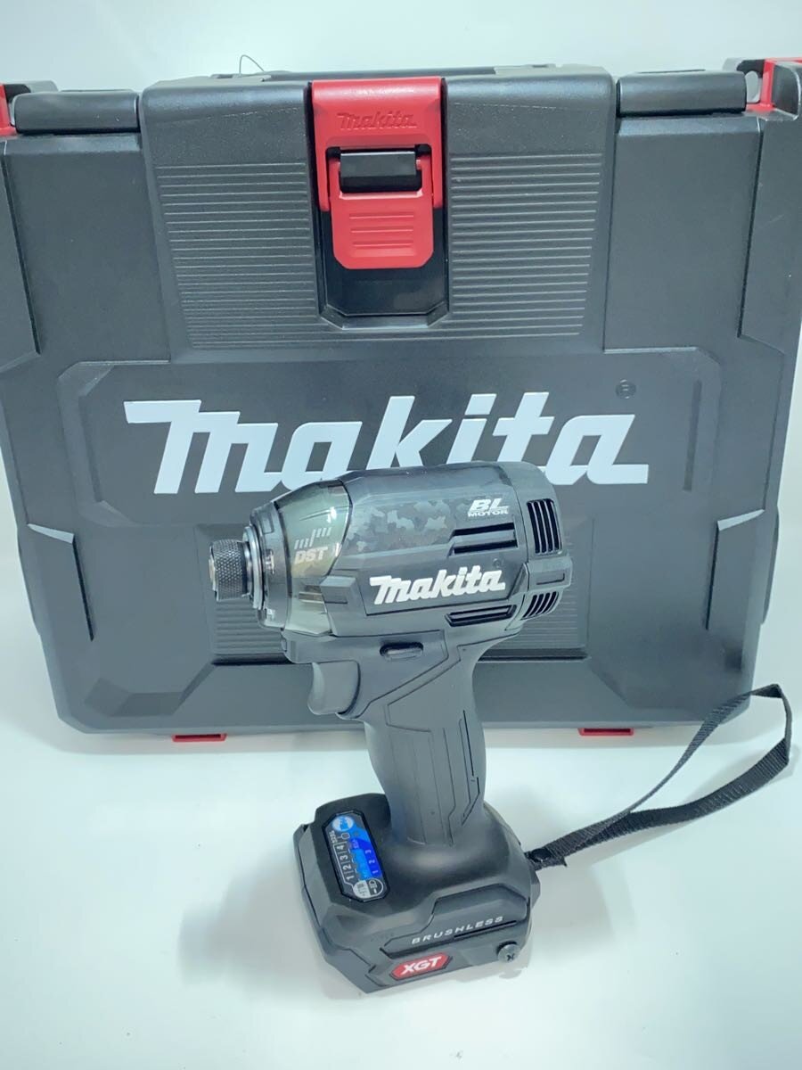 【中古】makita◆差しひびき１番ウッド TD002GRDXB バッテリBL4025×2本・申し受ける器DC40RA・容れもの付//IMD【DIY装置】